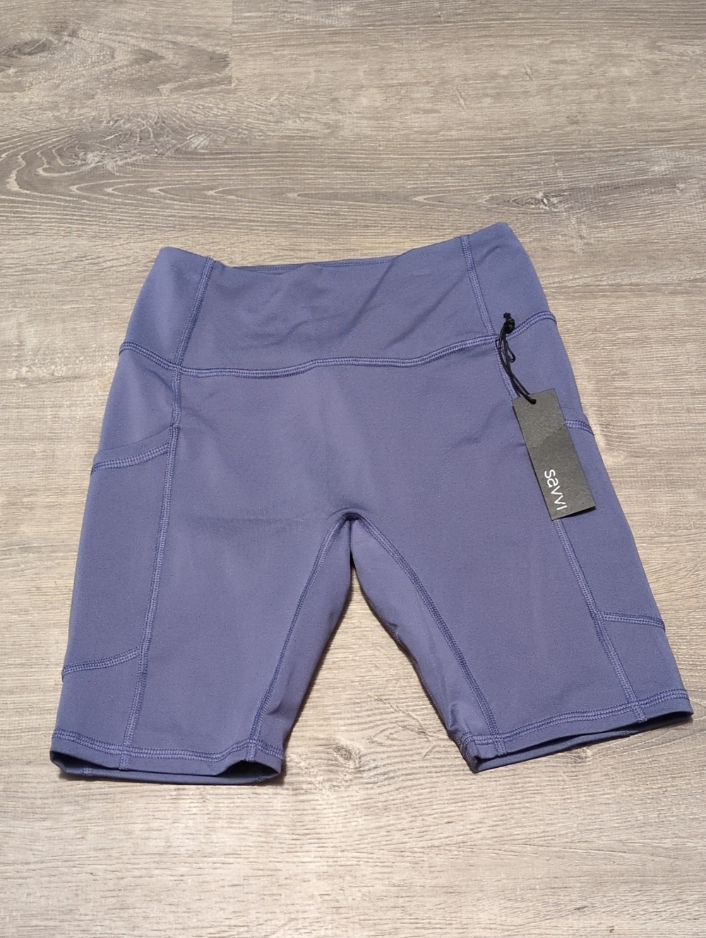 Savvy Larisa Purple Bike Shorts Size Small